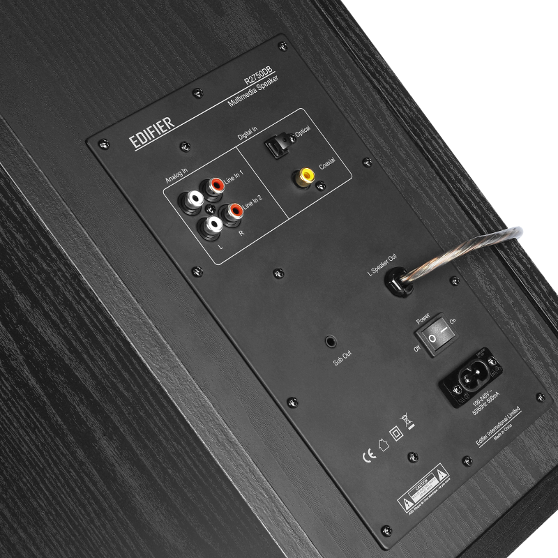 R2750DB Active 2.0 Bluetooth Bookshelf Speaker