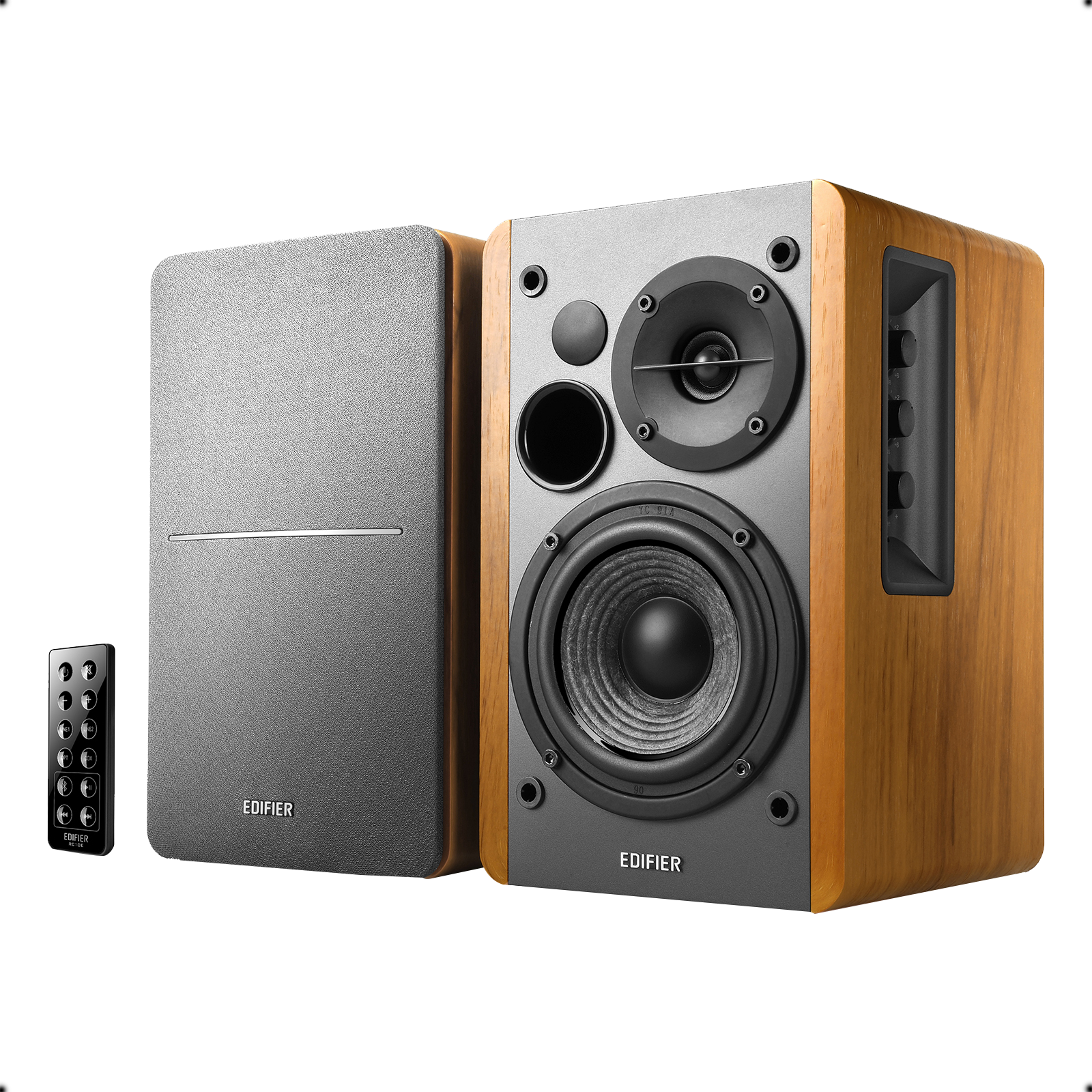 Refurbished R1280DB Powered Bluetooth Bookshelf Speakers