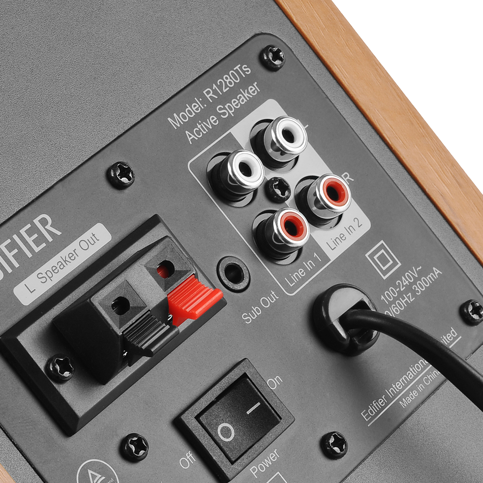 R1280Ts Aktive Regal-Lautsprecher (Zertifiziert Generalüberholt)