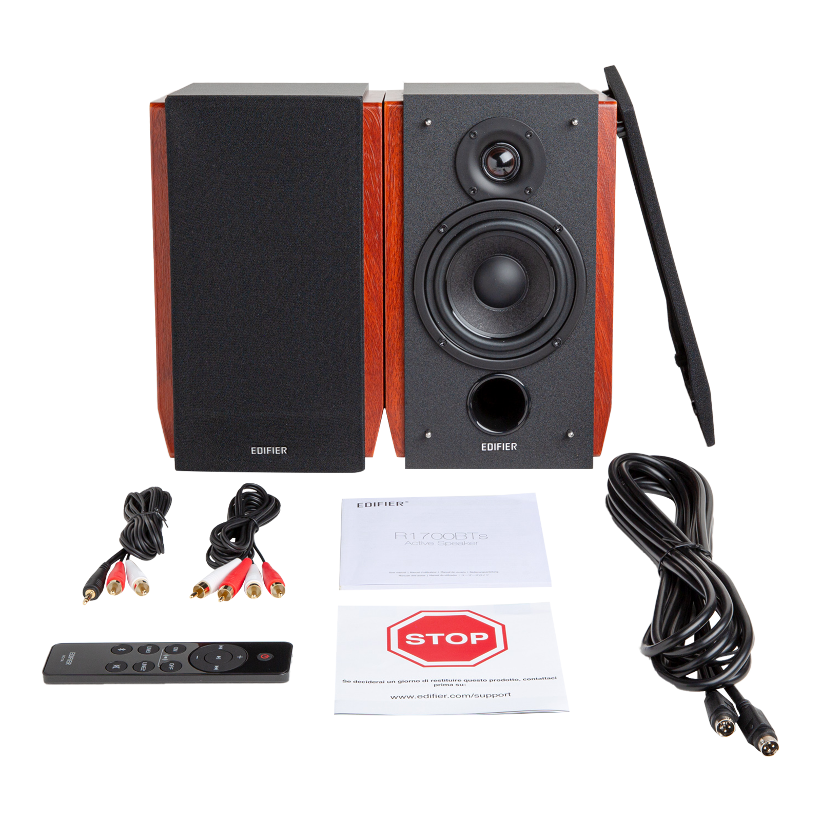 R1700BTs Bluetooth-Regallautsprecher (Zertifiziert generalüberholt)