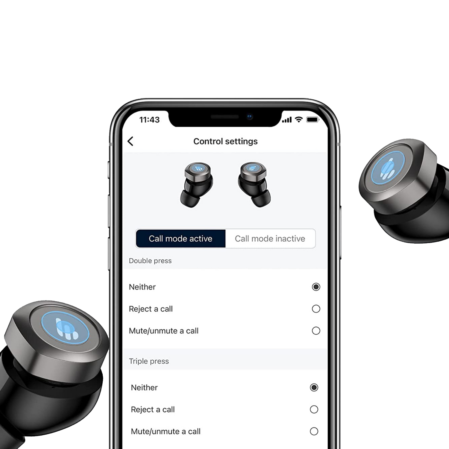 W240TN True Wireless In-Ear-Kopfhörer mit Geräuschunterdrückung