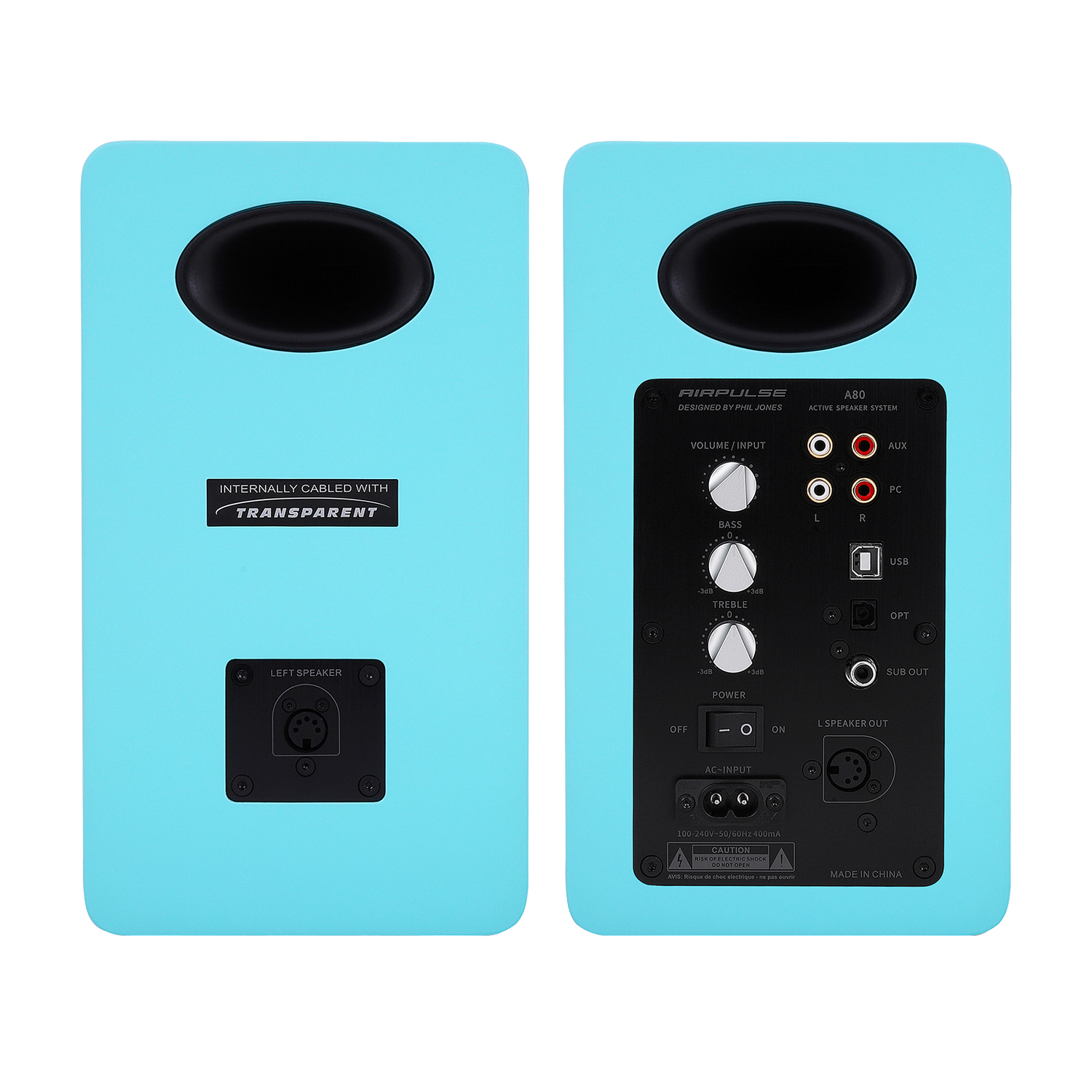 Airpulse A80 Hi-Res Audio, entworfen von Phil Jones