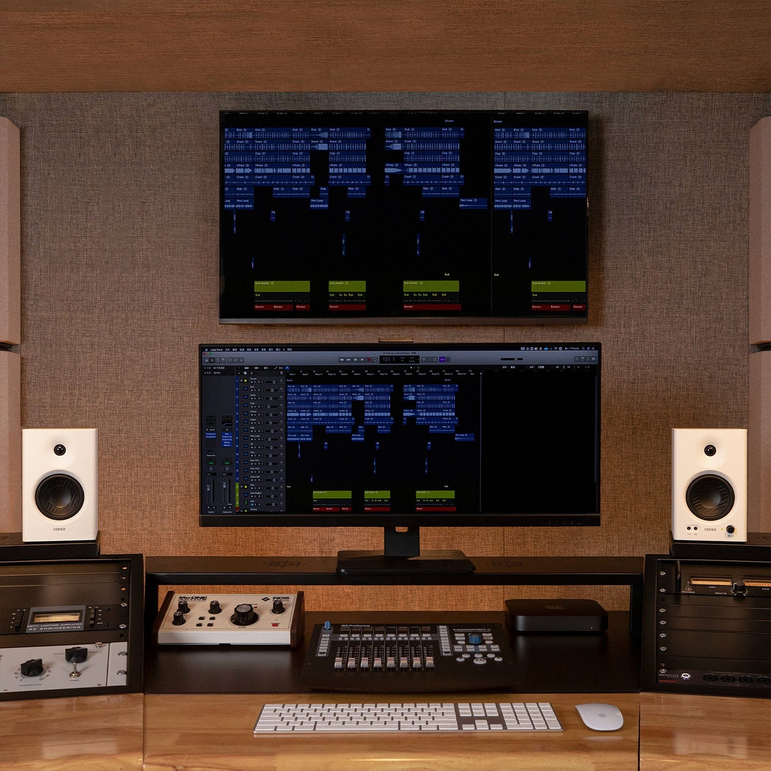 Altoparlanti monitor da studio amplificati MR4
