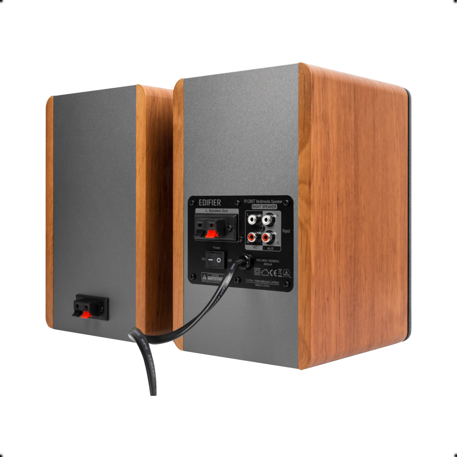 Enceintes de bibliothèque amplifiées R1280T