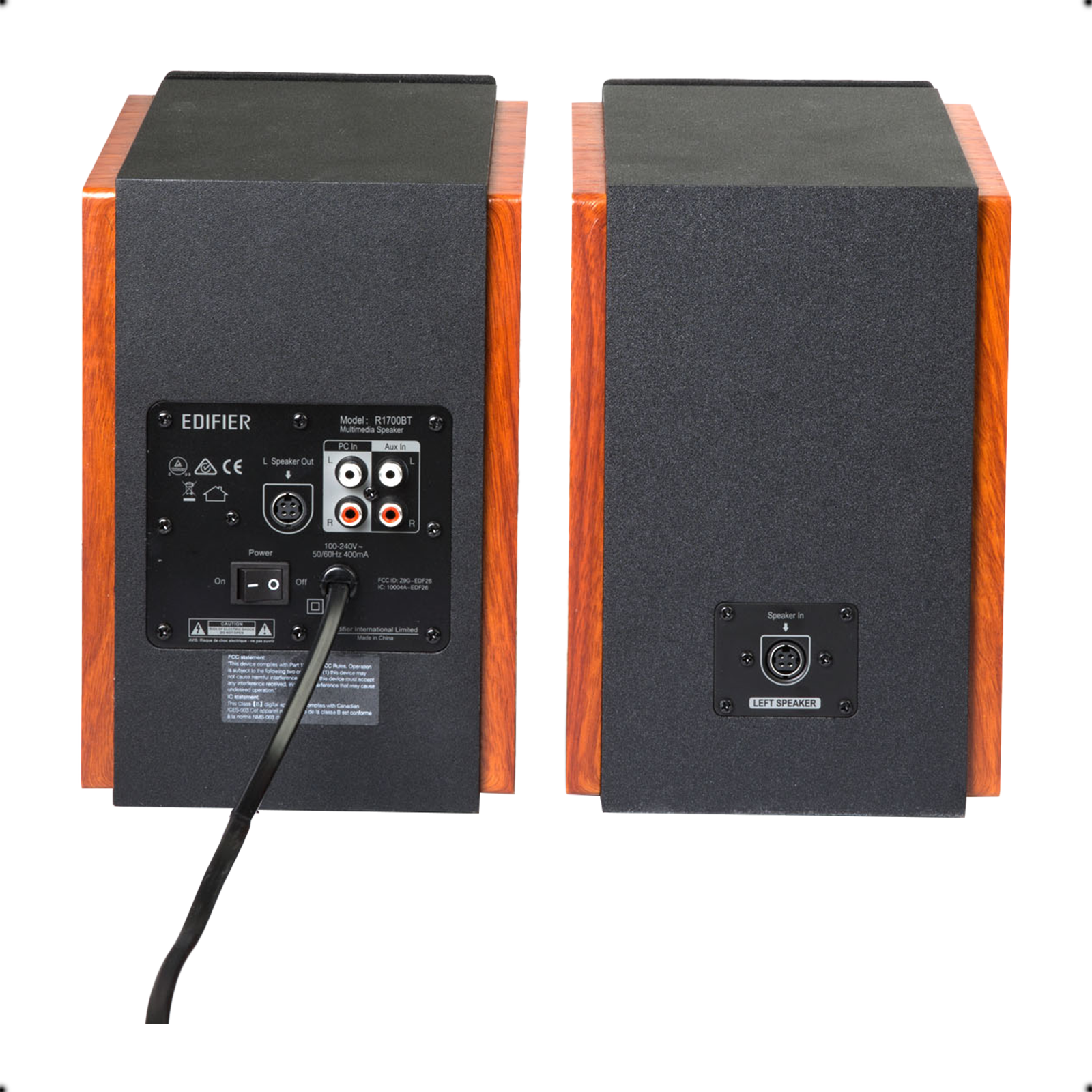 Enceintes bibliothèque Bluetooth tout-en-un R1700BT