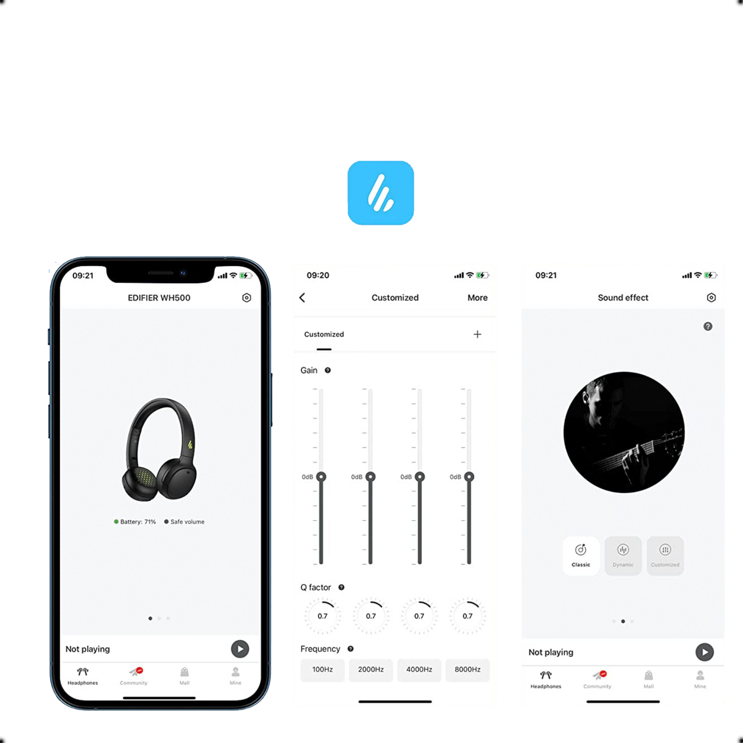 Cuffie auricolari wireless WH500