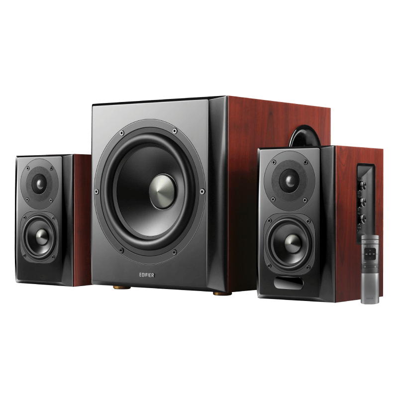 S350DB Bluetooth Bookshelf Speakers with Subwoofer(Certified Refurbished)
