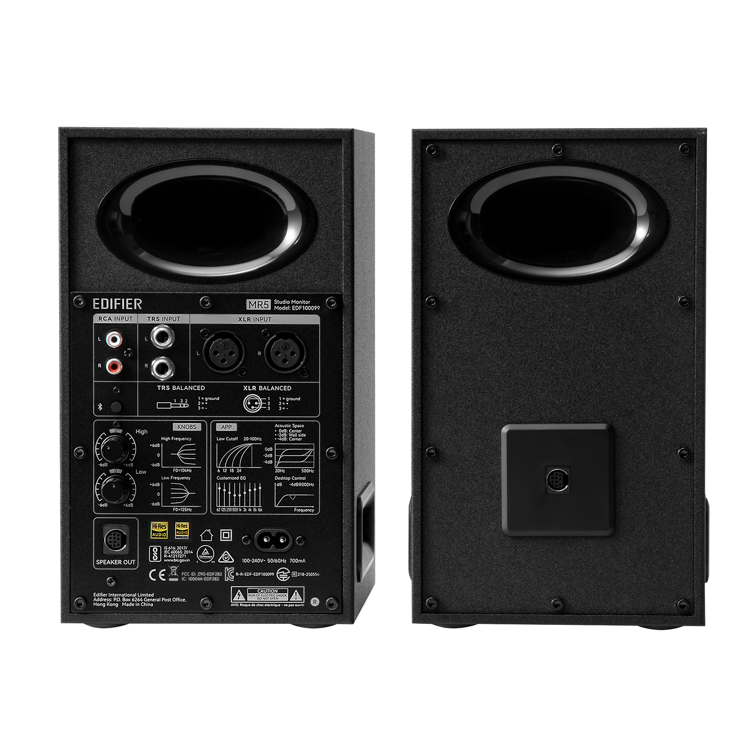 MR5 Tri-Amped Powered Studio Monitor Speakers