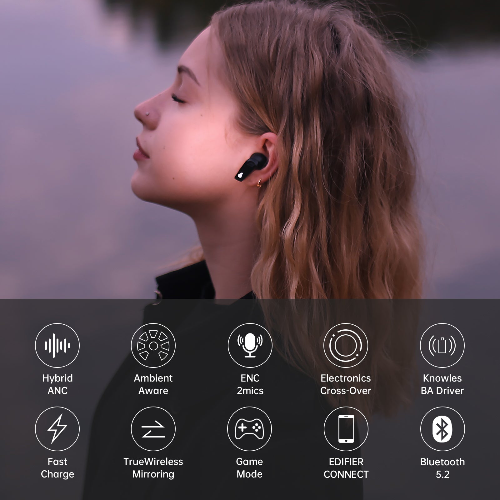 Audífonos estéreo inalámbricos verdaderos NeoBuds Pro