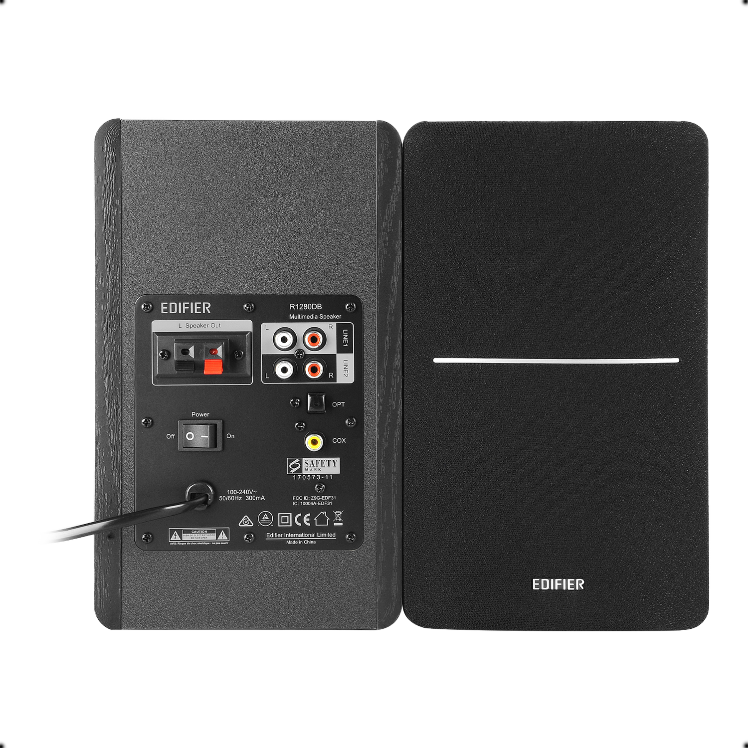 Refurbished R1280DB Powered Bluetooth Bookshelf Speakers