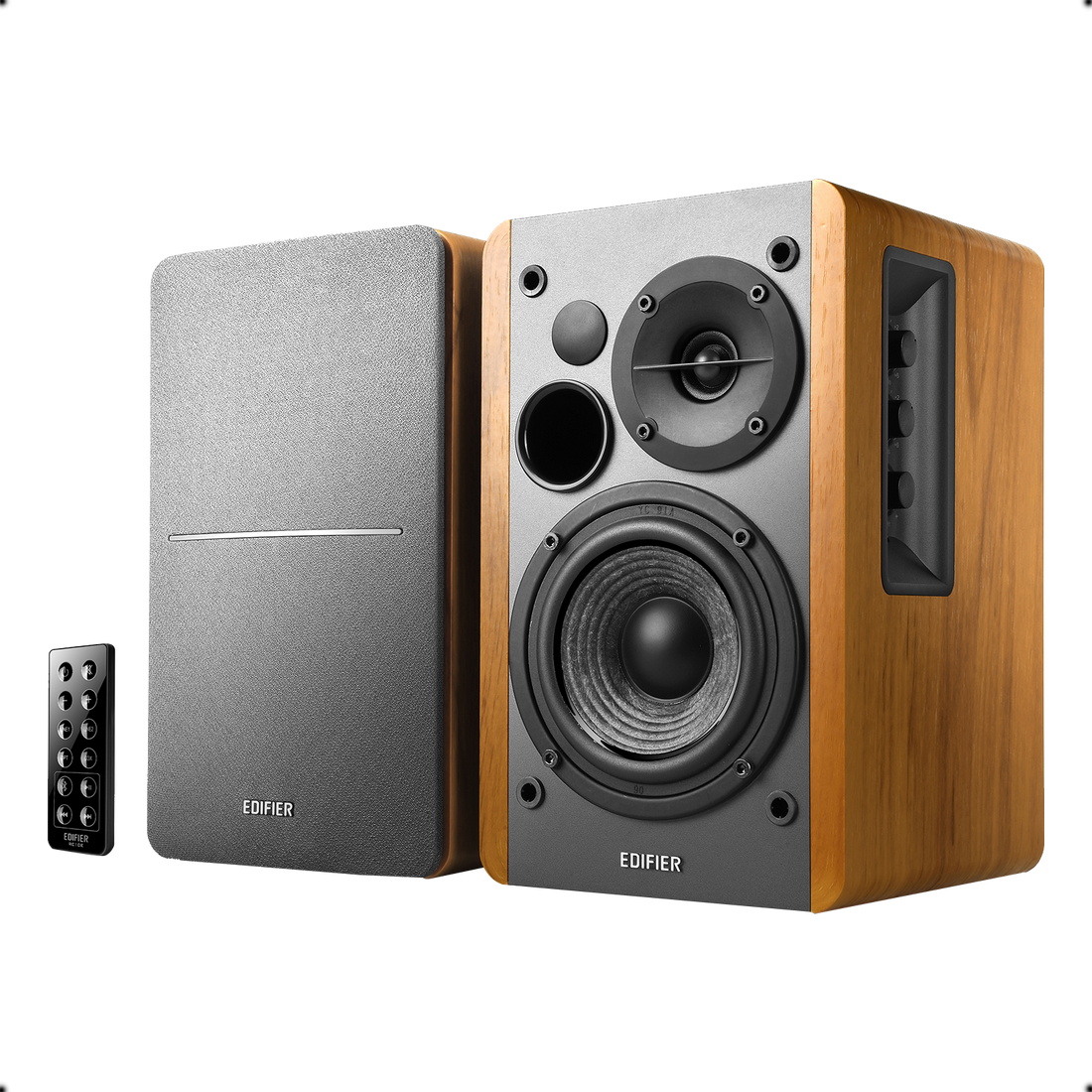 Refurbished R1280DB Powered Bluetooth Bookshelf Speakers