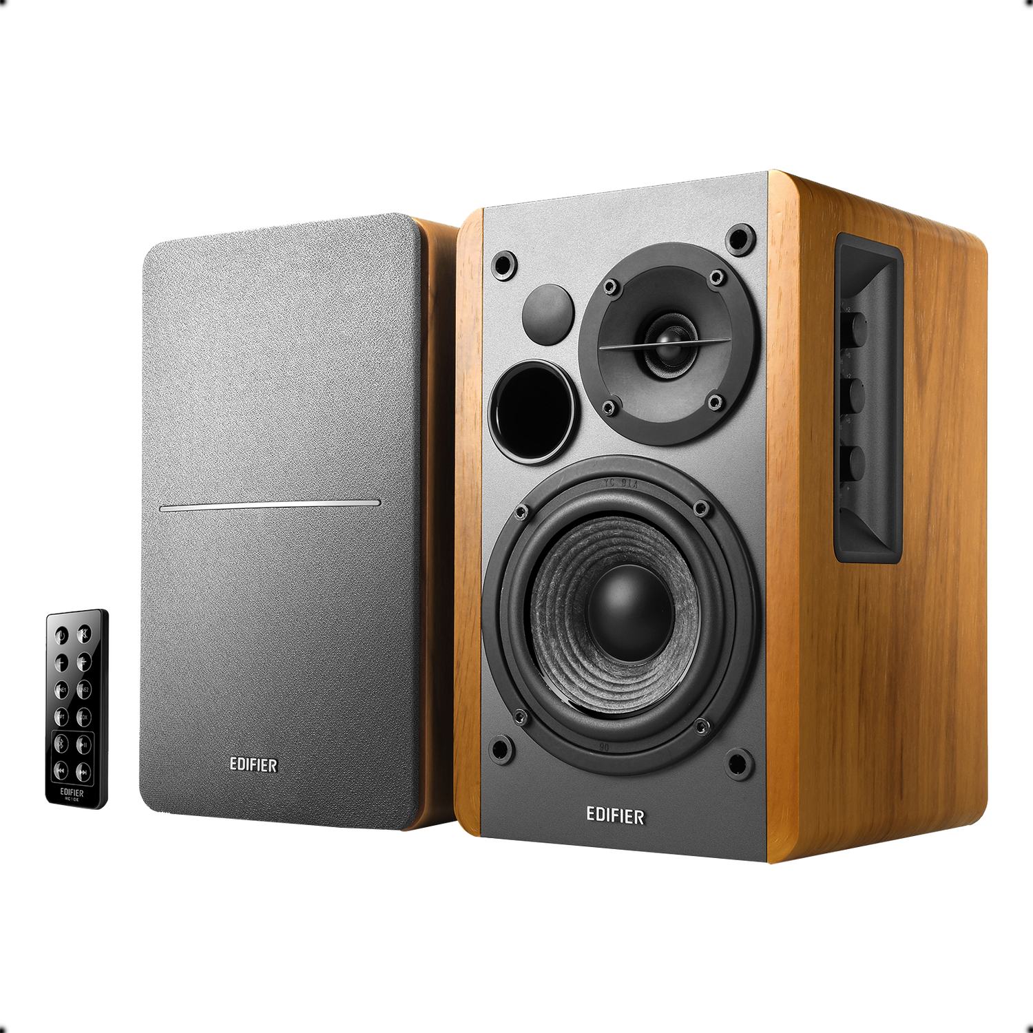 Refurbished R1280DB Powered Bluetooth Bookshelf Speakers