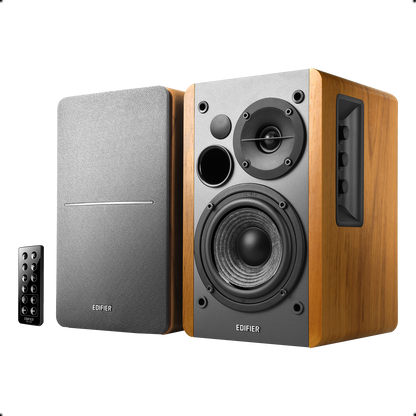 Refurbished R1280DB Powered Bluetooth Bookshelf Speakers
