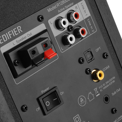 Refurbished R1280DBs Active Bluetooth Bookshelf Speakers