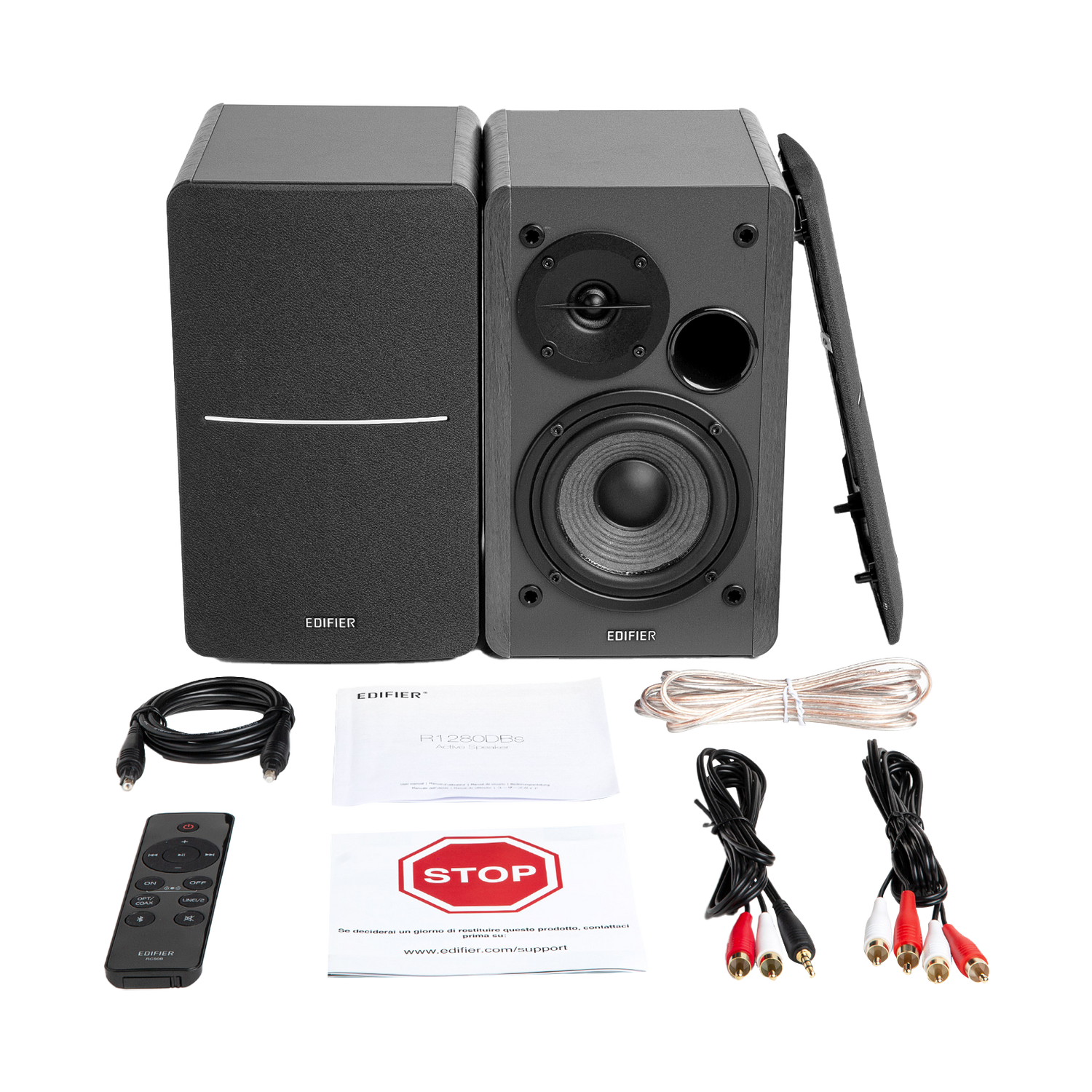 Refurbished R1280DBs Active Bluetooth Bookshelf Speakers