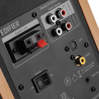 Refurbished R1280DBs Active Bluetooth Bookshelf Speakers