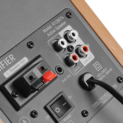 R1280Ts Aktive Regal-Lautsprecher (Zertifiziert Generalüberholt)