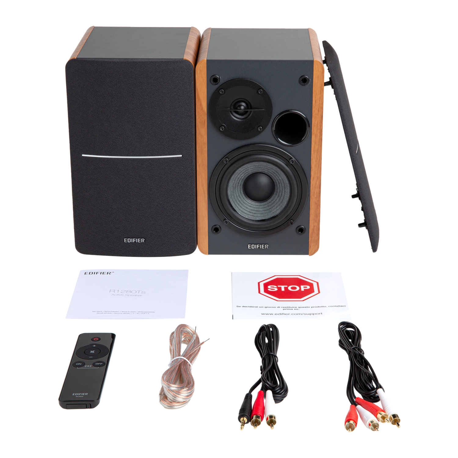 R1280Ts Aktive Regal-Lautsprecher (Zertifiziert Generalüberholt)