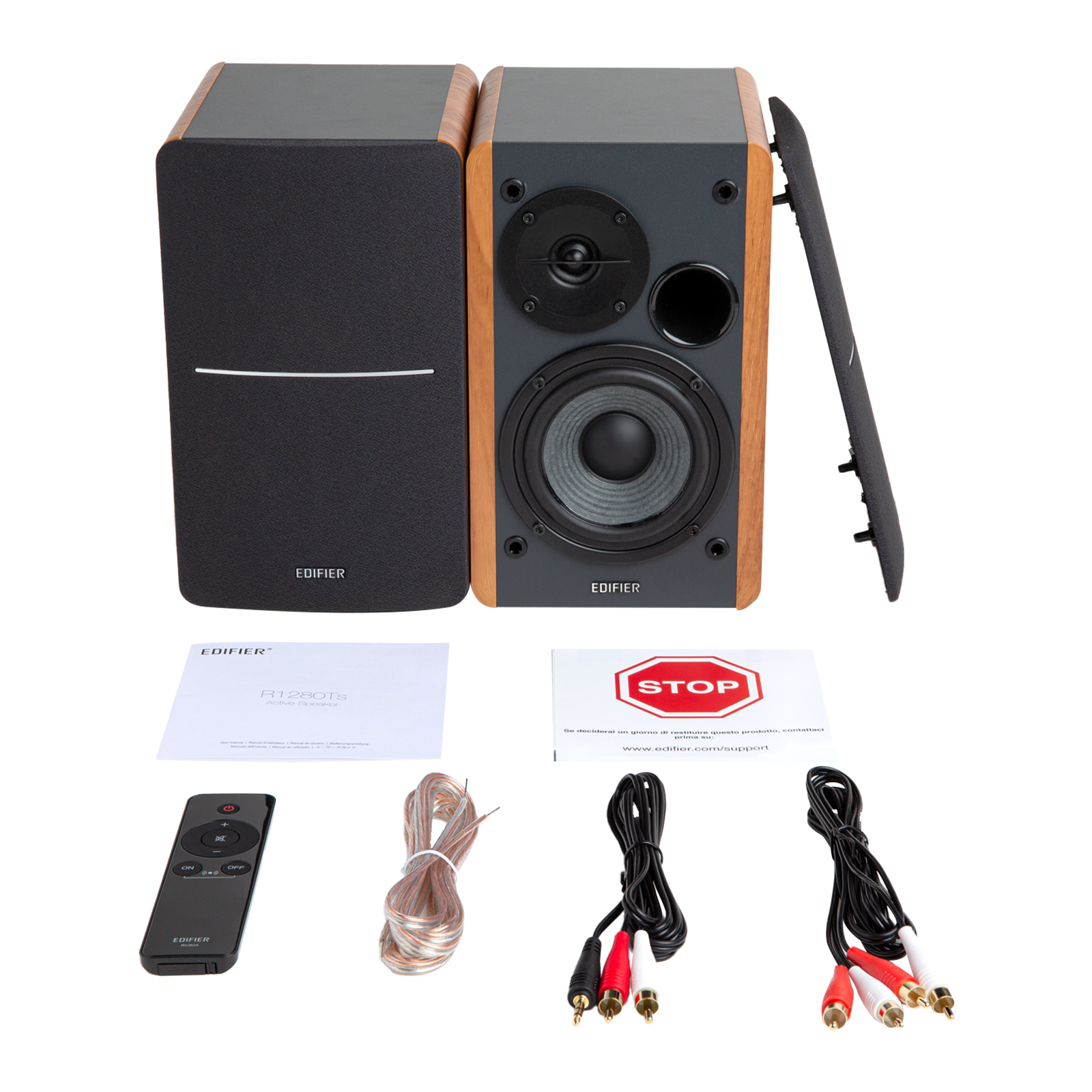 R1280Ts Aktive Regal-Lautsprecher (Zertifiziert Generalüberholt)