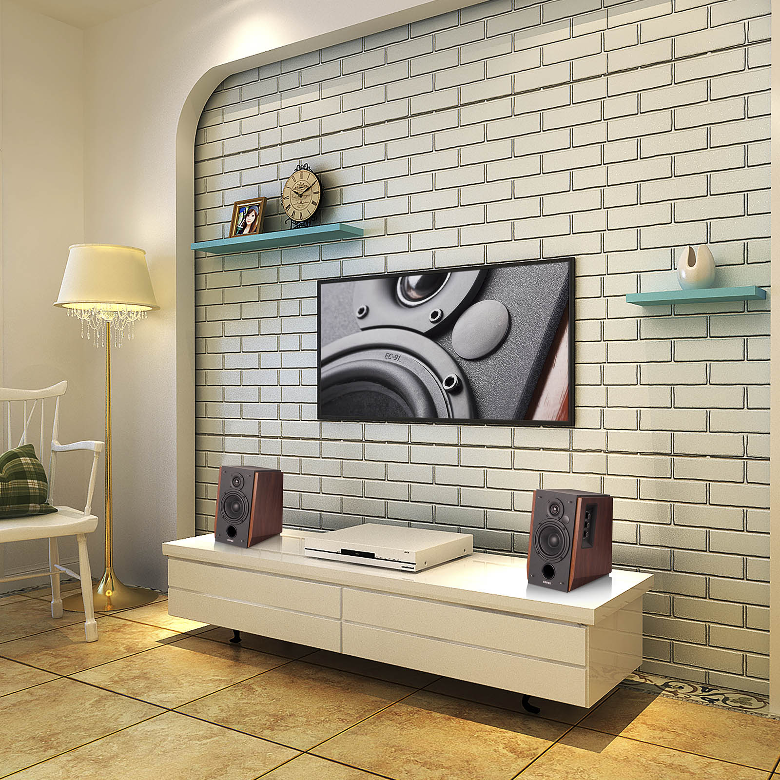 Refurbished R1700BT All-in-one Bluetooth Bookshelf Speakers