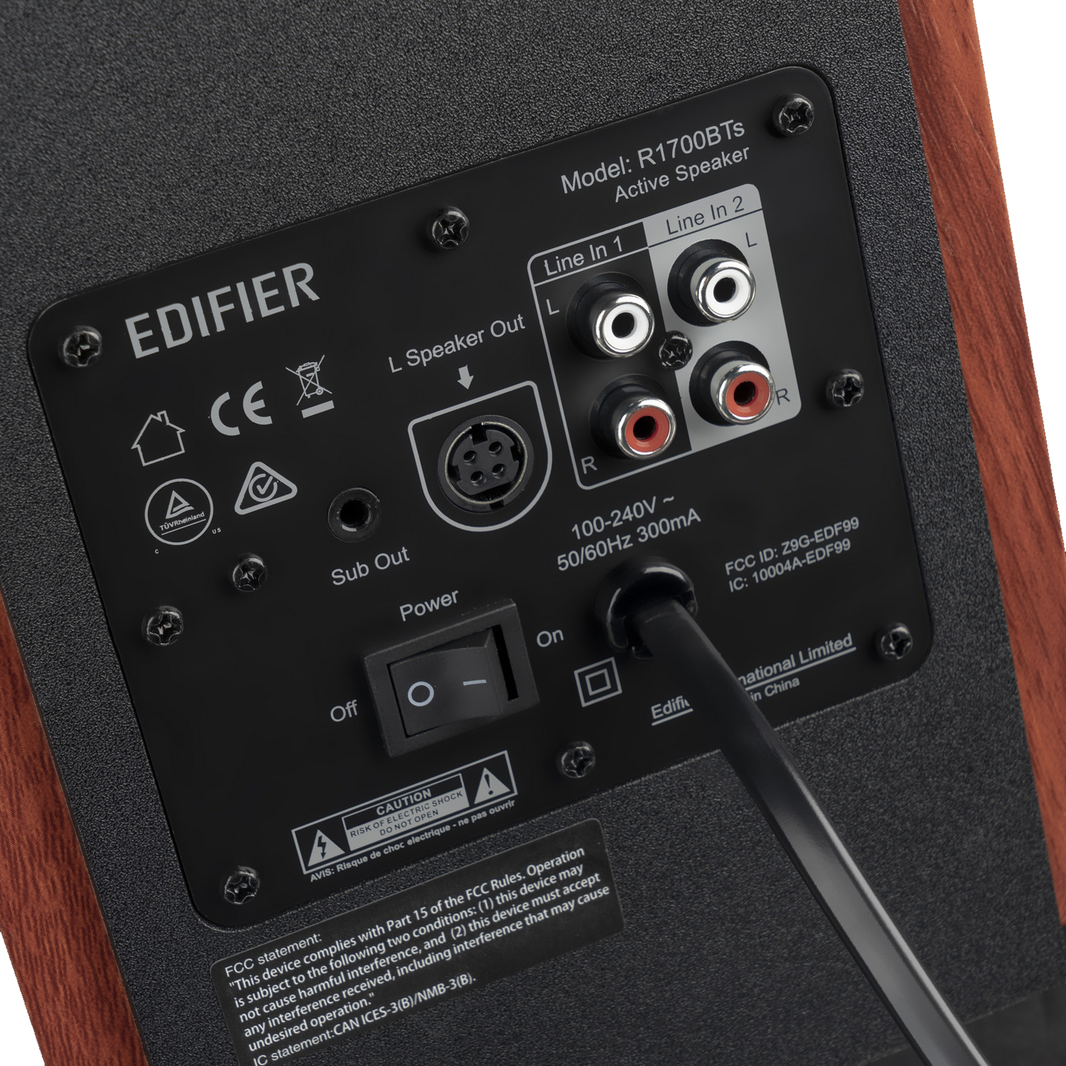 R1700BTs Bluetooth-Regallautsprecher (Zertifiziert generalüberholt)