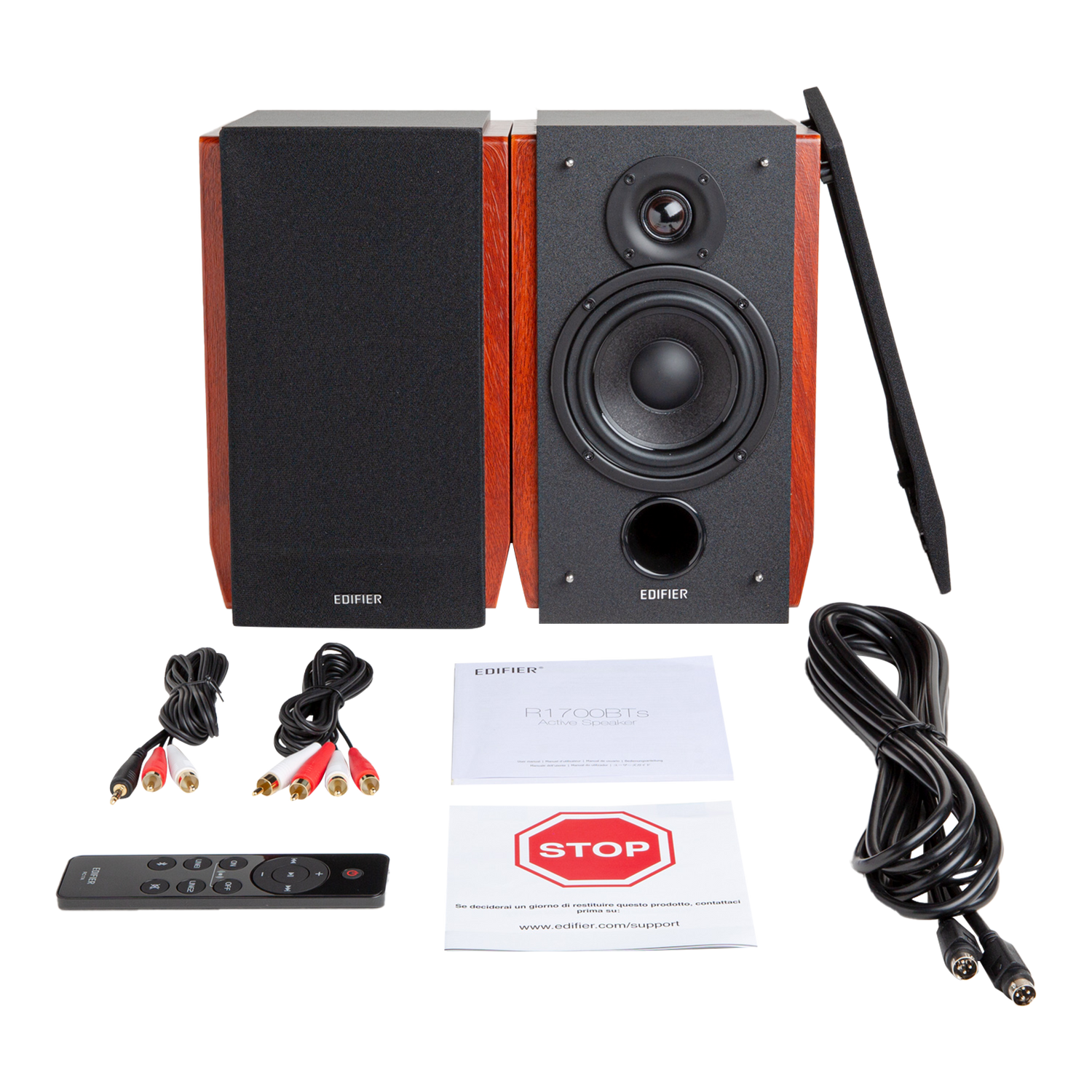 R1700BTs Bluetooth-Regallautsprecher (Zertifiziert generalüberholt)