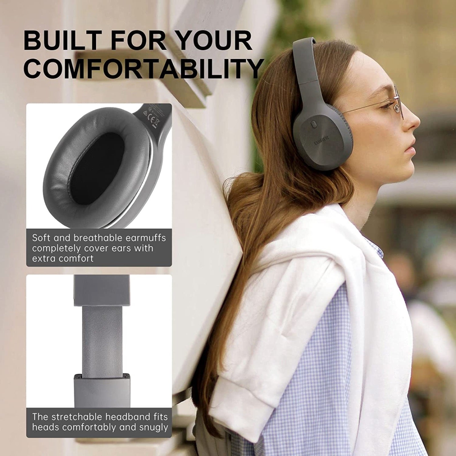 W600BT Bluetooth-Stereo-Kopfhörer 
