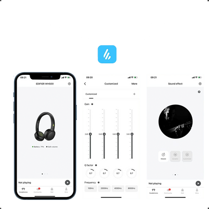 Auriculares supraaurales inalámbricos WH500